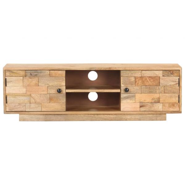 TV-Schrank 116x30x35 cm Mango Massivholz