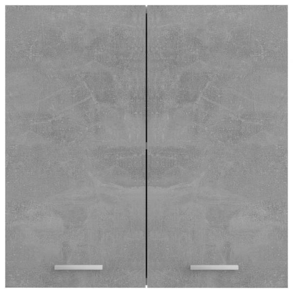 Hängeschrank Betongrau 60x31x60 cm Holzwerkstoff