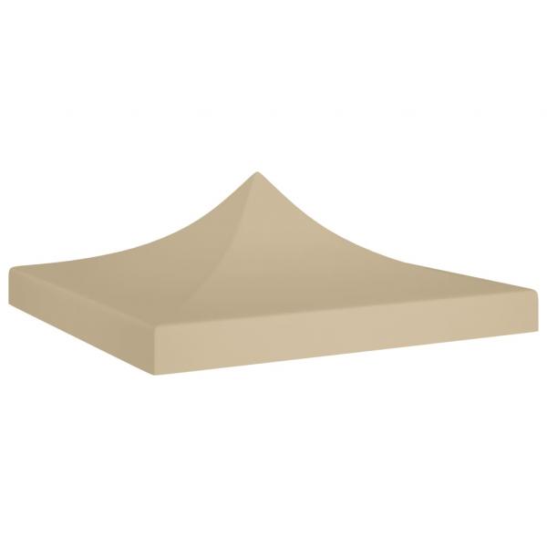 ARDEBO.de - Partyzelt-Dach 3x3 m Beige 270 g/m²