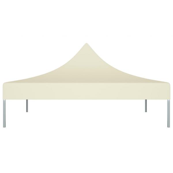 Partyzelt-Dach 2x2 m Creme 270 g/m² 