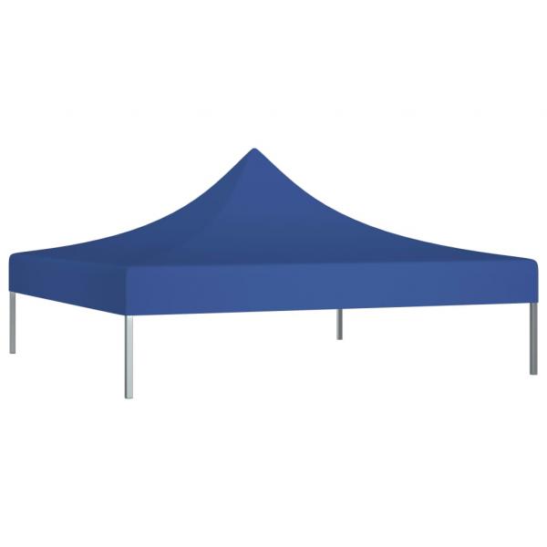 Partyzelt-Dach 2x2 m Blau 270 g/m² 