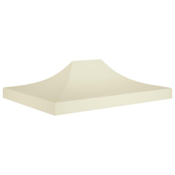 ARDEBO.de - Partyzelt-Dach 4x3 m Creme 270 g/m²