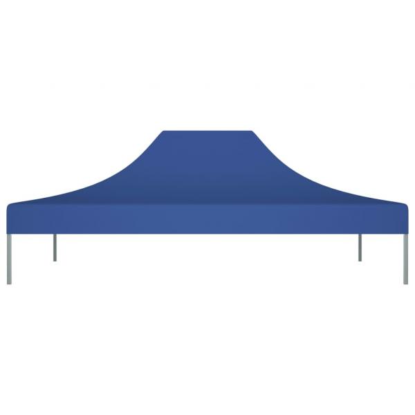 Partyzelt-Dach 4x3 m Blau 270 g/m²