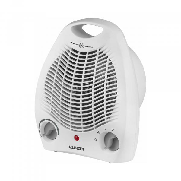 ARDEBO.de Eurom VK2002 Heizlüfter, 2000W, Thermostat, Kippschutz, Überhitzungsschutz, weiß (350265)