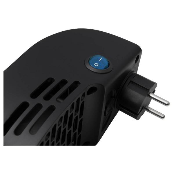 Eurom Heat Plug-in Keramikheizung, 500W, Thermostat, Überhitzungsschutz, Timer (340884)