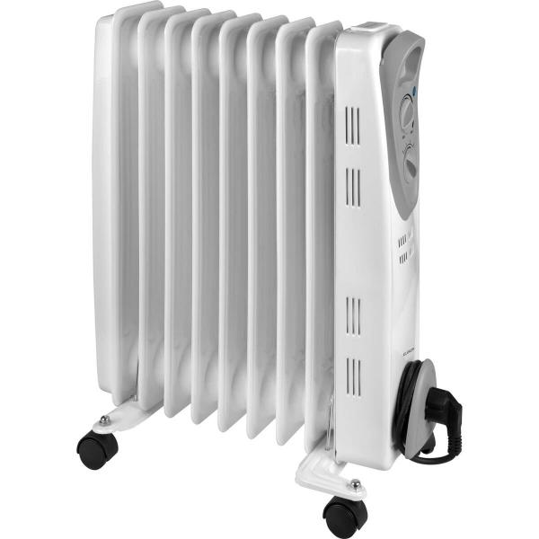 ARDEBO.de Eurom RAD 2000 Ölradiator, 2000W, bis 75m³, Thermostat, Umkipp-/Überhitzungsschutz (363678)