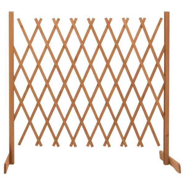 ARDEBO.de - Garten-Rankzaun Orange 180x100 cm Massivholz Tanne