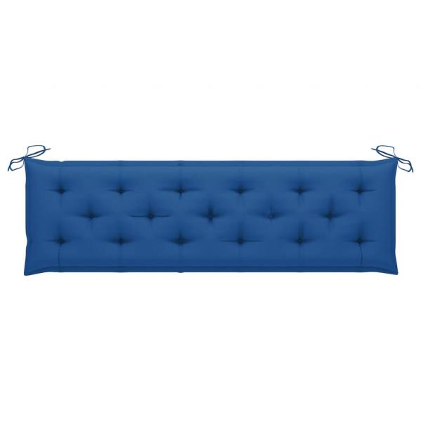 Gartenbank-Auflage Blau 180x50x7 cm Oxford-Gewebe