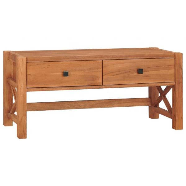 ARDEBO.de - TV-Schrank 100x40x45 cm Teakholz