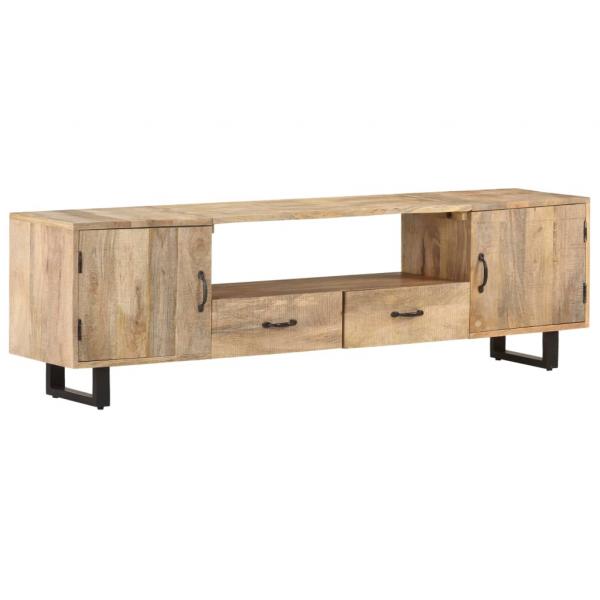 TV-Schrank 160x30x45 cm Massivholz Mango