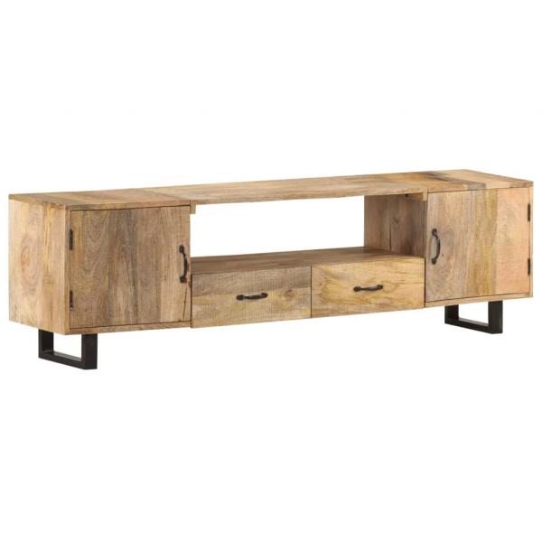 TV-Schrank 160x30x45 cm Massivholz Mango