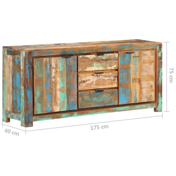 Sideboard 175x40x75 cm Recyceltes Massivholz