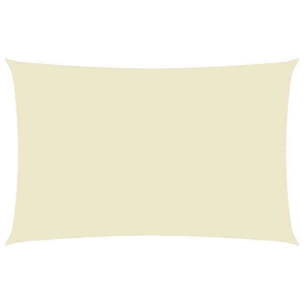 ARDEBO.de - Sonnensegel Oxford-Gewebe Rechteckig 3x6 m Creme