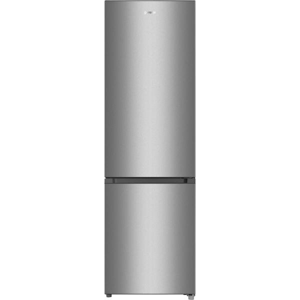 ARDEBO.de Gorenje RK4182PS4 Stand Kühl-Gefrierkombination, 55cm breit, 269l, Flaschenablage, Gemüseschubfach, grau