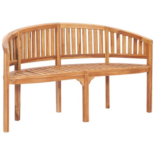 5-tlg. Garten-Lounge-Set Massivholz Teak