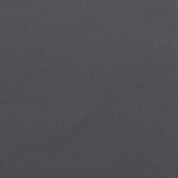 Sonnenliegen-Auflage Anthrazit 200x50x3 cm Oxford-Gewebe