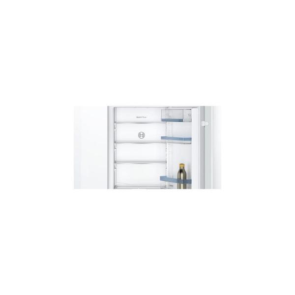 Bosch KIV86VSE0 Serie 4 Einbau Kühl-Gefrierkombination, Nischenhöhe: 177,5cm, 267l, Schlepptürtechnik, LowFrost, LED-Beleuchtung