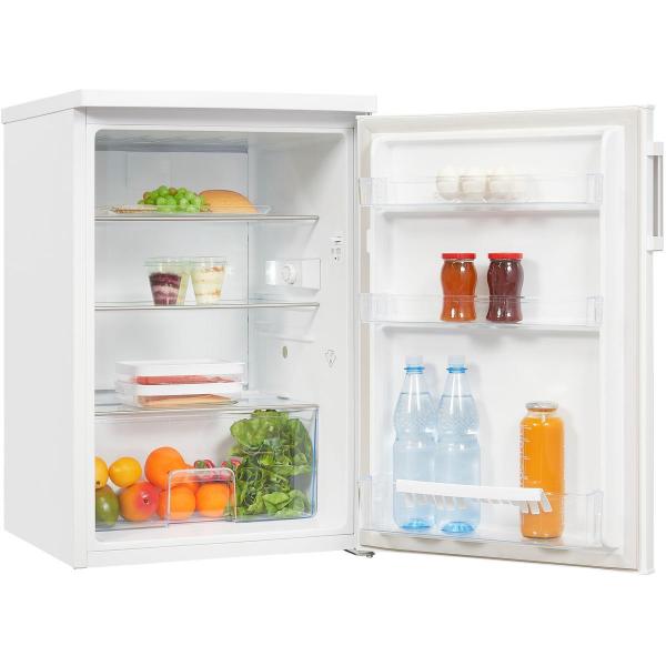 Exquisit KS16-V-H-010D weiß Standkühlschrank, 133 L, 56cm breit, Abtau-Automatik