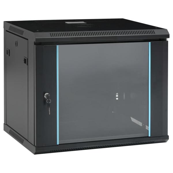 ARDEBO.de - 9U Netzwerkschrank Wandmontage 19" IP20 600x450x510 mm