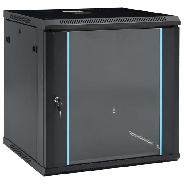 ARDEBO.de - 12U Netzwerkschrank Wandmontage 19" IP20 600x600x640 mm