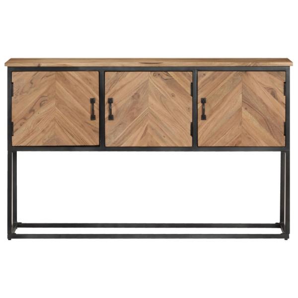 Sideboard 120x30x75 cm Akazie Massivholz