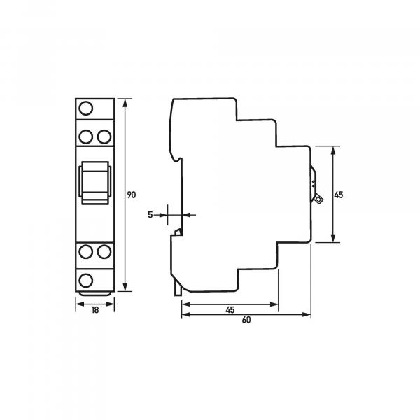 Doepke RSS 016-300 Steuerschalter 16A 3S (09981072)