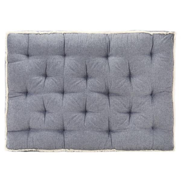 ARDEBO.de - Palettensofa-Kissen Blau 120x80x10 cm