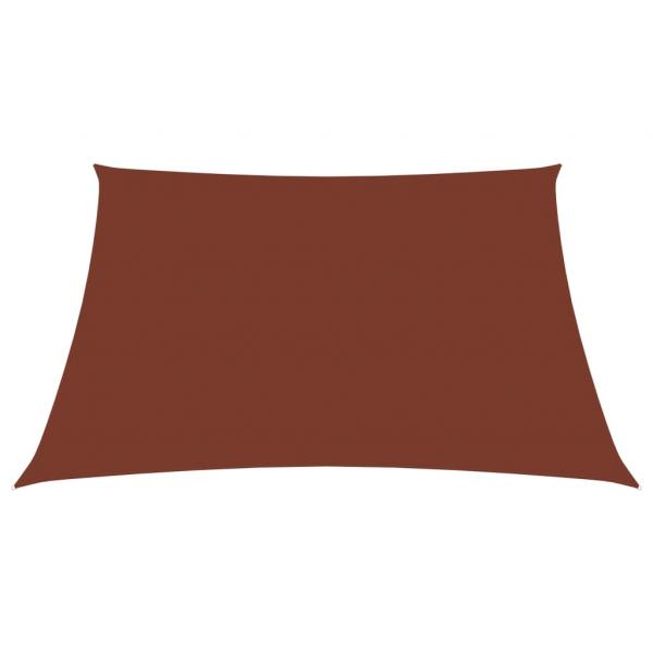 Sonnensegel Oxford-Gewebe Quadratisch 4,5x4,5 m Terracotta