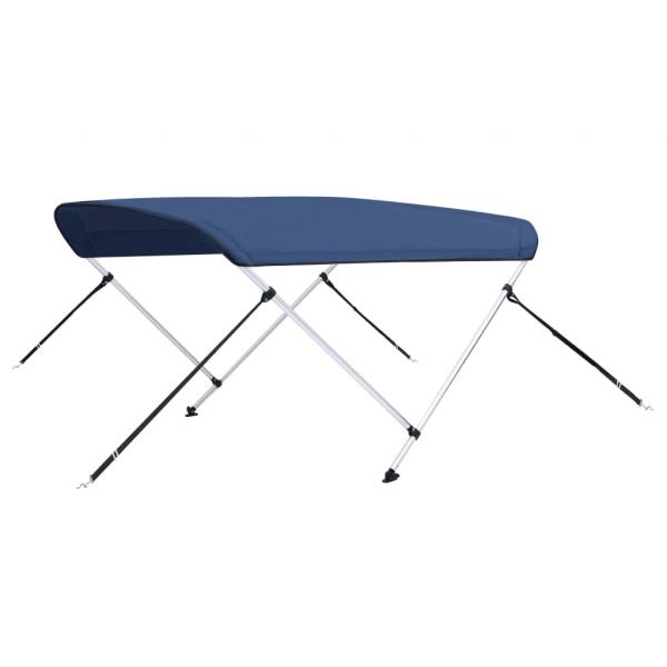 2-Bow Bimini Top Marineblau 180x150x110 cm