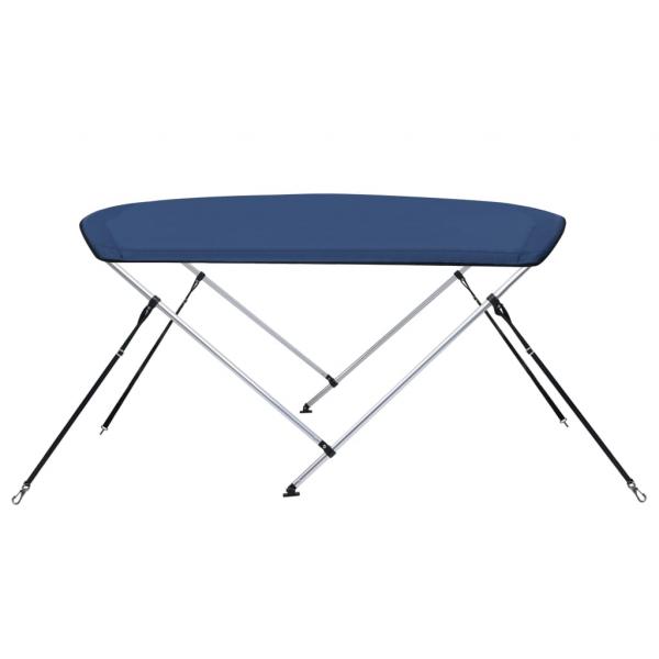 2-Bow Bimini Top Marineblau 180x150x110 cm