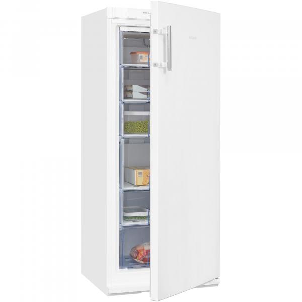 Exquisit GS22-H-280E Gefrierschrank, 60 cm breit, 202 L, BigBox, stufenlose Temperaturregelung, weiß