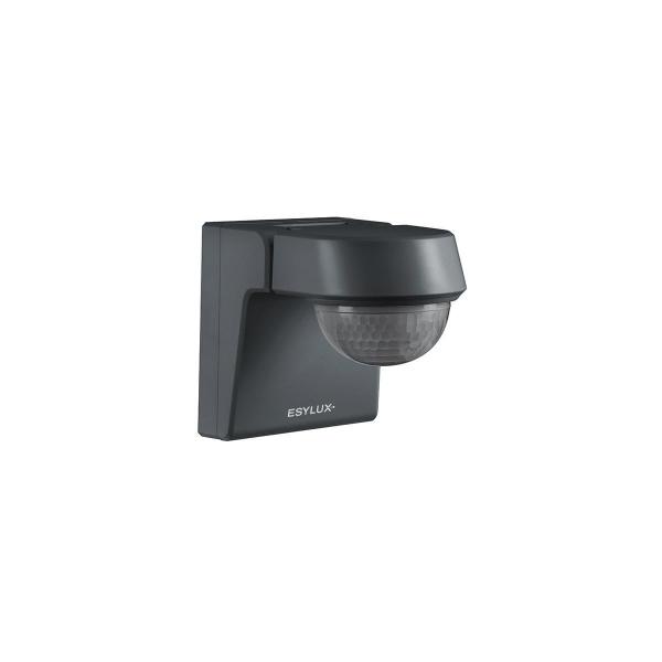 ARDEBO.de EsyLux DEFENSOR MD 280° 40 IR 1C IP55 AN Bewegungsmelder Schwarz 20m (EM10025402)