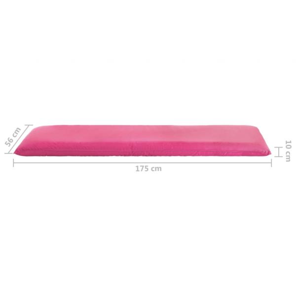 Sonnenliege Klappbar Oxford-Gewebe Rosa