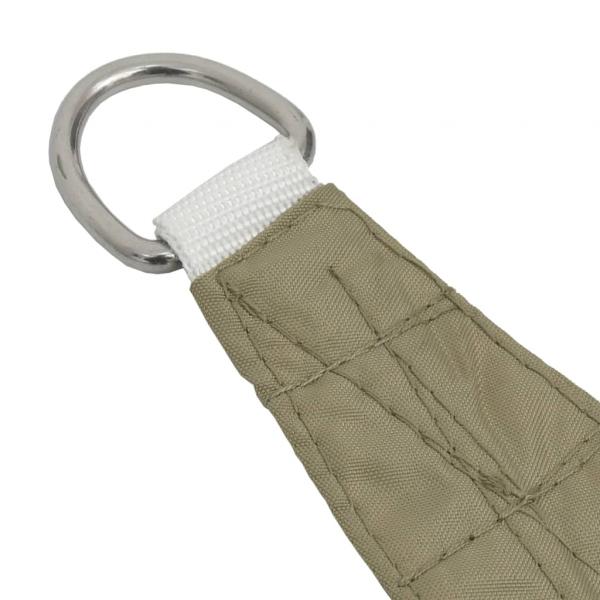 Sonnensegel Oxford-Gewebe Trapezförmig 2/4x3 m Beige