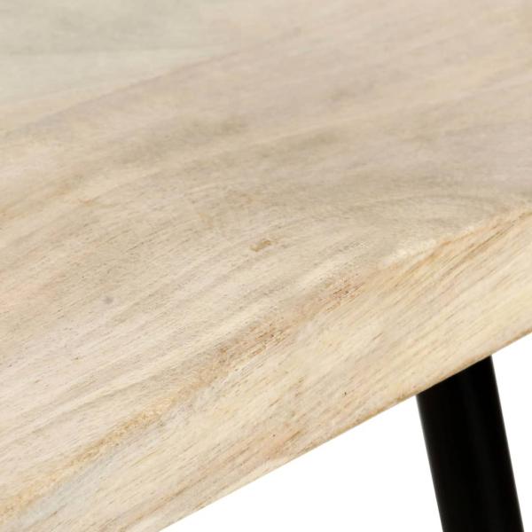 Barhocker 2 Stk. Mango Massivholz