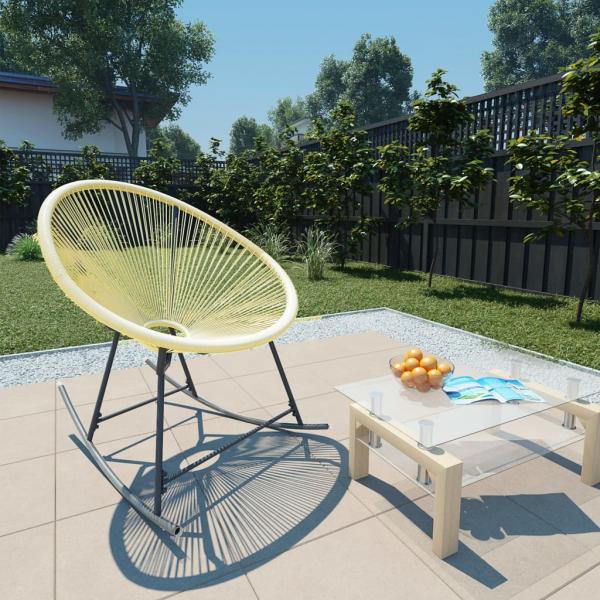 ARDEBO.de - Acapulco-Gartenstuhl Poly Rattan Beige