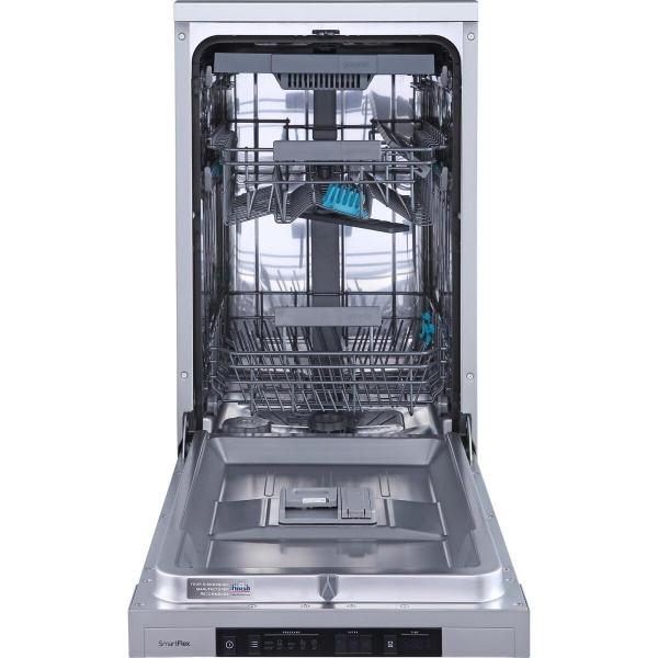 Gorenje GS541D10X Standgeschirrspüler, 45 cm breit, 11 Maßgedecke, Startzeitvorwahl, Restzeitanzeige, TotalDry, silber