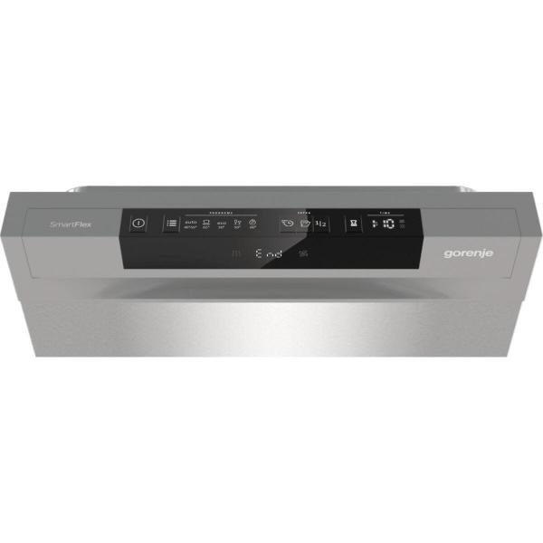 Gorenje GS541D10X Standgeschirrspüler, 45 cm breit, 11 Maßgedecke, Startzeitvorwahl, Restzeitanzeige, TotalDry, silber