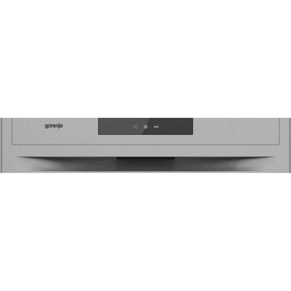 Gorenje GS62040S Standgeschirrspüler, 60 cm breit, 13 Maßgedecke, 5 Programme, Programmanzeige, silber