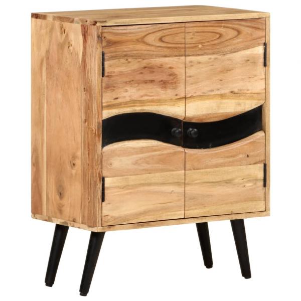 ARDEBO.de - Sideboard 57x34x75 cm Akazie Massivholz