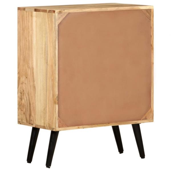 Sideboard 57x34x75 cm Akazie Massivholz