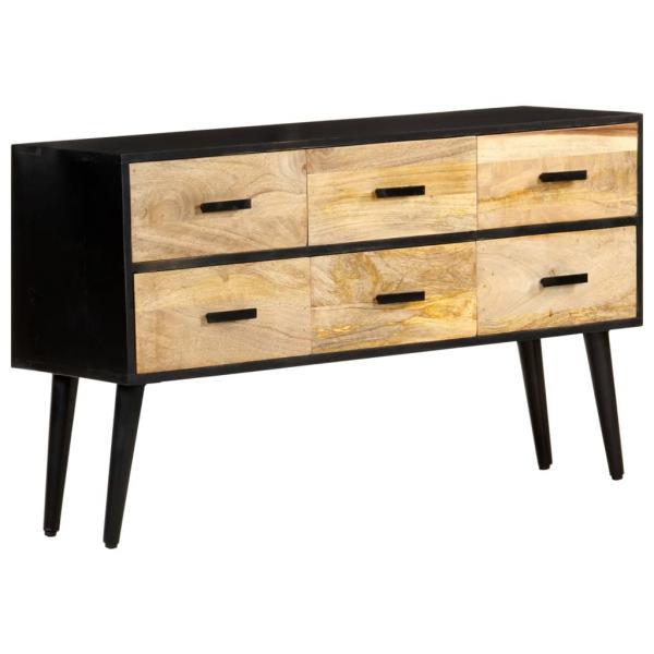 Sideboard 110x33x64 cm Massivholz Mango