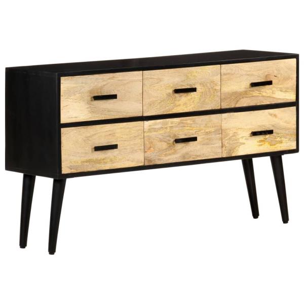 Sideboard 110x33x64 cm Massivholz Mango