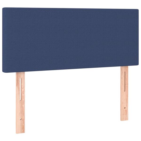 Kopfteil Blau 90x5x78/88 cm Stoff