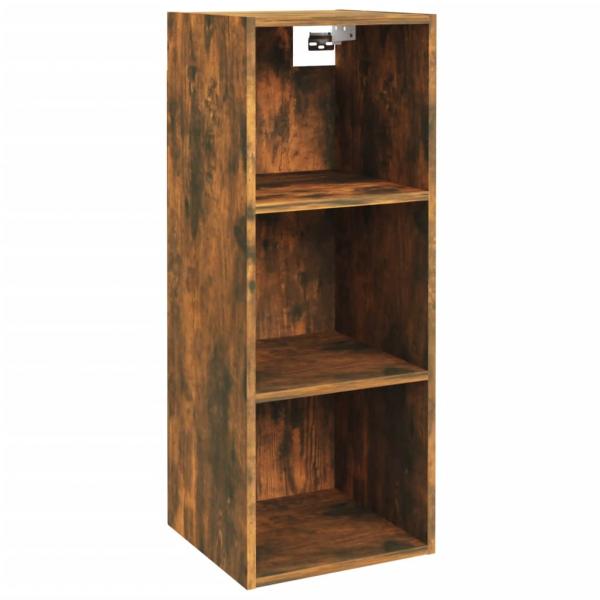 Wandschrank Räuchereiche 34,5x32,5x90 cm Holzwerkstoff