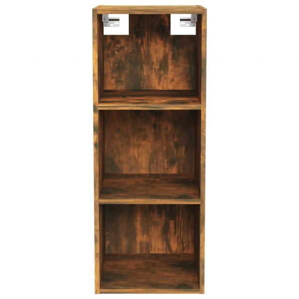 Wandschrank Räuchereiche 34,5x32,5x90 cm Holzwerkstoff