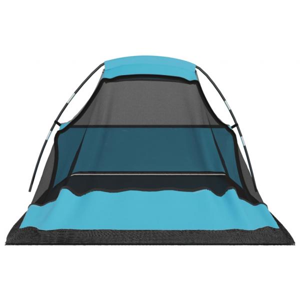 Campingzelt 317x240x100 cm Blau