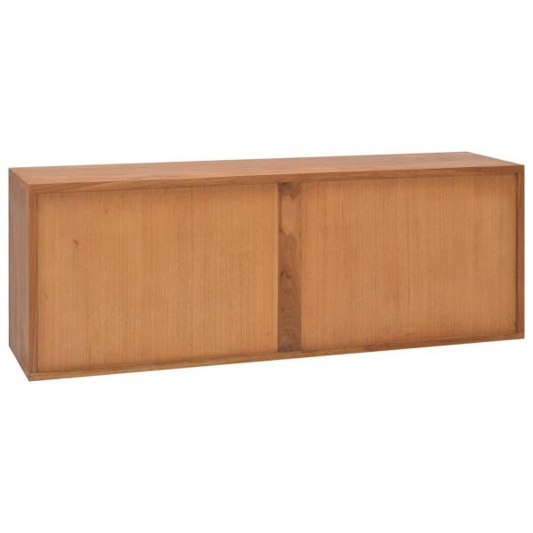 TV-Schrank 110x30x40 cm Teak Massivholz