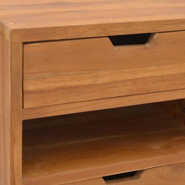 Beistellschrank 40x30x76 cm Teak Massivholz