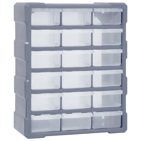 ARDEBO.de - Multi-Schubladen-Organizer 18 Schubladen 38x16x47 cm